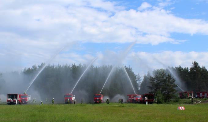 Сьогодні в області відбулись навчання з ліквідації надзвичайних ситуацій 