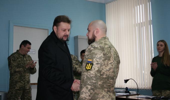 Сергій Філь відвідав 59-й військовий мобільний госпіталь у Сєвєродонецьку