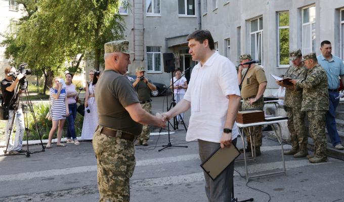 Військові медики відзначили 10-річчя 59-го мобільного госпіталю 