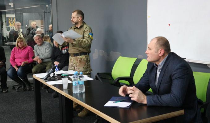 Заступник голови облдержадміністрації Геннадій Іваненко взяв участь у засіданні ветеранських організацій Луганщини