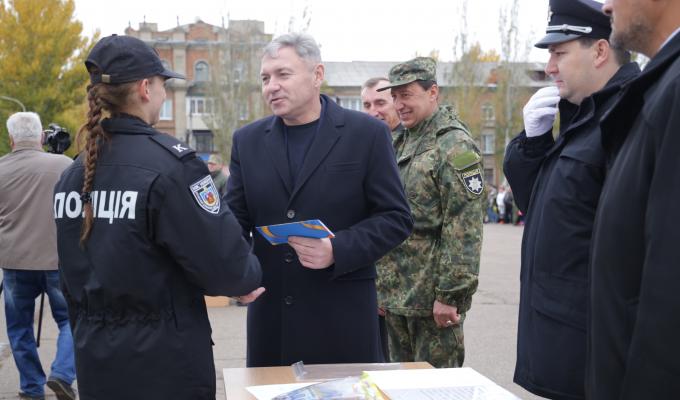Привітання голови Луганської обласної державної адміністрації – керівника обласної військово-цивільної адміністрації Юрія Гарбуза з нагоди 25-річного ювілею Луганського державного університету внутрішніх справ ім. Е.О. Дідоренка
