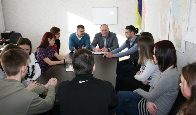 Студенти СНУ ім. В. Даля зустрілися з обласним керівництвом 