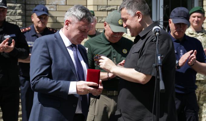 Юрія Гарбуза відзначено пам’ятною медаллю МВС