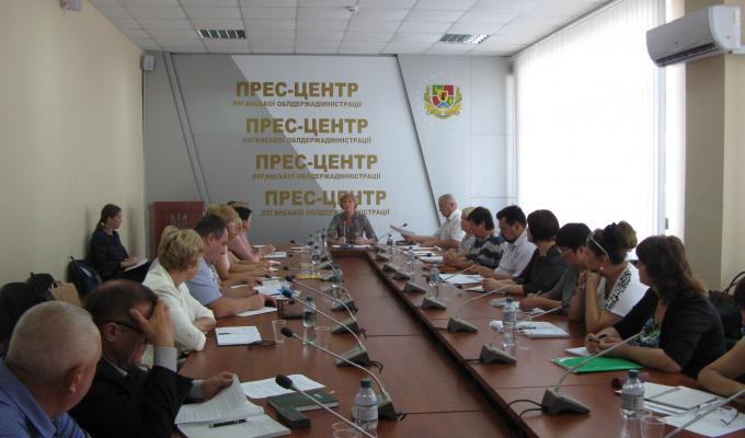 Відбулося засідання колегії Департаменту соціального захисту населення Луганської облдержадміністрації