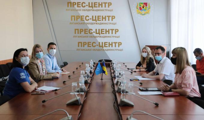 Новий Представник УВКБ ООН в Україні особисто знайомиться з гуманітарними проблемами Луганщини