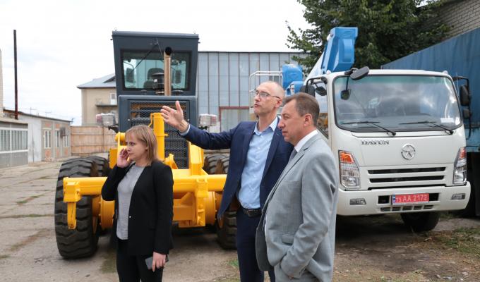 Віталій Комарницький з робочою поїздкою побував у Новопсковській громаді