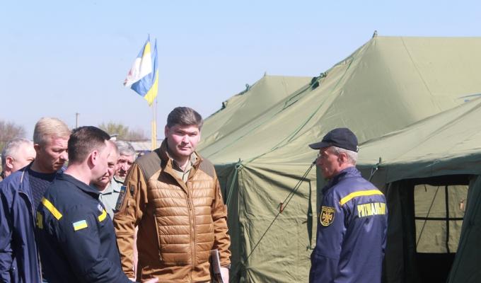 На Луганщині відбулися практичні навчання з ліквідація надзвичайних ситуацій, пов’язаних з пожежами в природних екосистемах