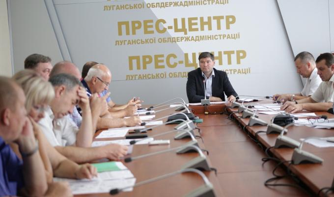 Нарада щодо підготовки енергетичної системи області до роботи в осінньо-зимовий період 2018/19 року та запуску ПрАТ «Сєвєродонецьке об’єднання «Азот»