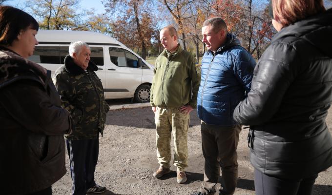 Юрій Погуляйко перевірив готовність соціальних служб міста Золоте до розведення сил і засобів ЗСУ