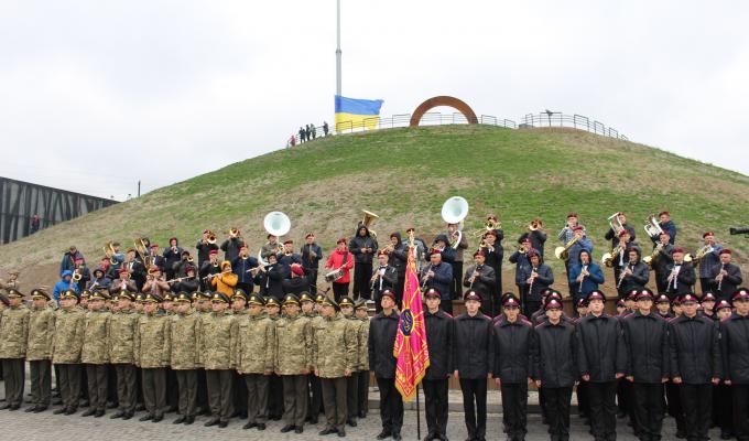 Ліцеїсти Кадетського корпусу імені героїв Молодої гвардії склали присягу на Хортиці