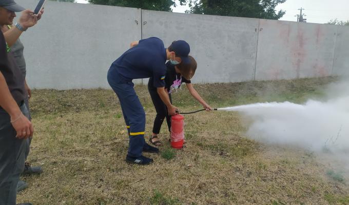 Рятувальниками проведено профілактичний захід з аграріями області