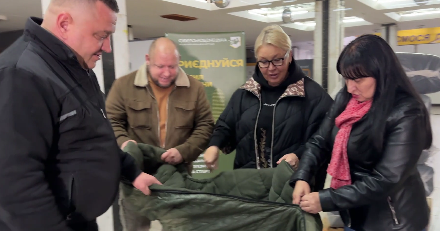 Перші 200 спальних мішків від Nova Ukraine передали Захисникам Луганщини