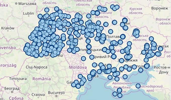 Міністерство соціальної політики створило інтерактивну карту отримувачів гуманітарної допомоги