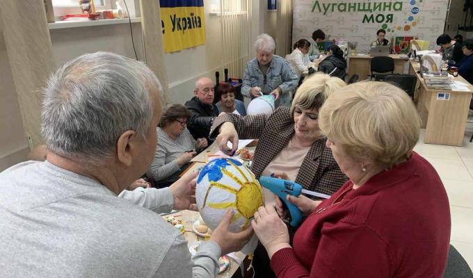 Великодній майстер-клас організували для луганчан у Києві