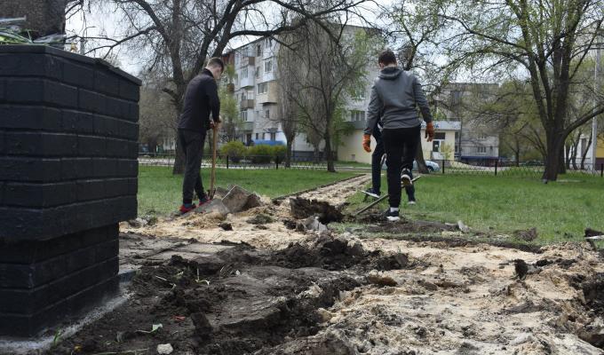 У Сєвєродонецьку розпочали роботи зі встановлення нового пам’ятника ліквідаторам аварії на ЧАЕС