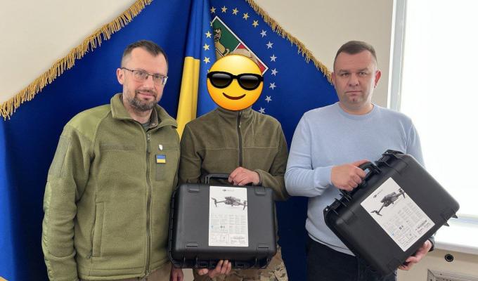 Олексій Смирнов: передали захисникам Бахмута чергову партію квадрокоптерів