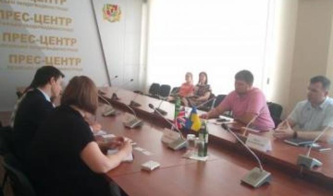 На Луганщину завітали представники посольства Великої Британії в Україні