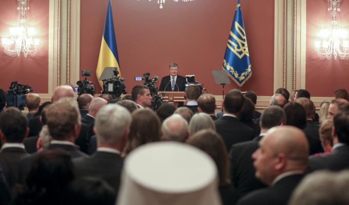 Виступ Президента на щорічній зустрічі з главами дипломатичних представництв іноземних держав та міжнародних організацій, акредитованих в Україні