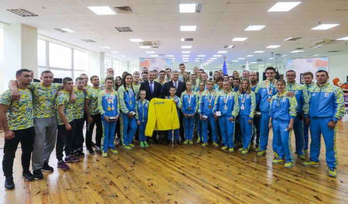 Ви прославили Україну – Президент привітав переможців та призерів ІІІ юнацьких Олімпійських ігор