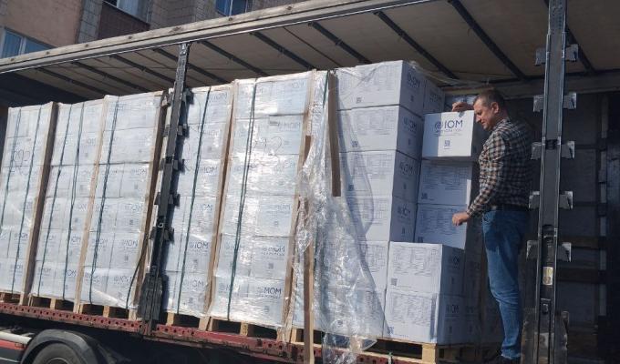 У хабі в Броварах розпочали видачу гігієнічних наборів