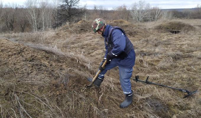 Піротехніками на Луганщині виявлено та вилучено три одиниці вибухонебезпечних предметів 