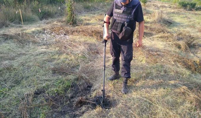 Піротехніками на Луганщині виявлено та вилучено 59 одиниць вибухонебезпечних предметів 