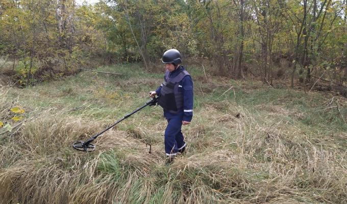 Піротехніками на Луганщині загалом виявлено та вилучено вісім одиниць вибухонебезпечних предметів 