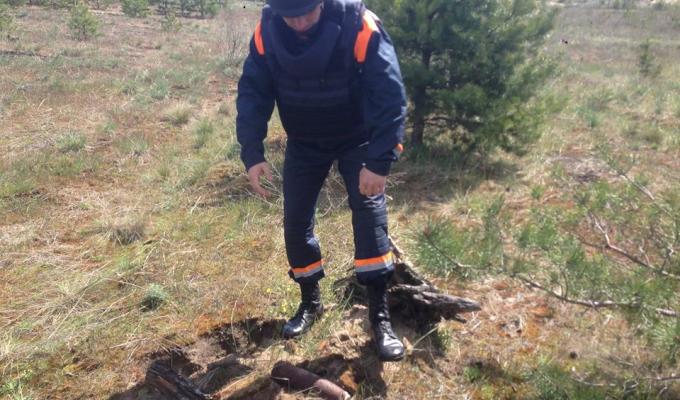 Піротехніками на Луганщині загалом виявлено та вилучено дев’ять одиниць вибухонебезпечних предметів 