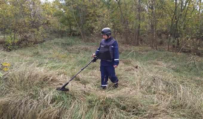 Піротехніками на Луганщині виявлено та вилучено 64 одиниці вибухонебезпечних предметів 