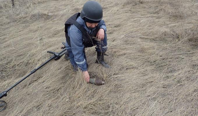Піротехніками на Луганщині виявлено та вилучено 57 одиниць вибухонебезпечних предметів 
