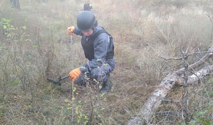 Піротехніками на Луганщині виявлено та вилучено 35 одиниць вибухонебезпечних предметів 
