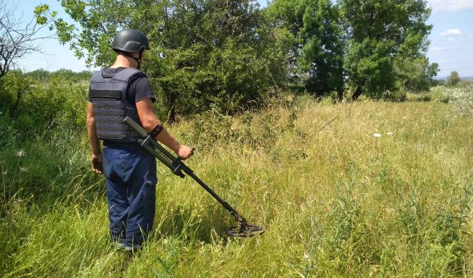 Піротехніками на Луганщині виявлено та вилучено 55 одиниць вибухонебезпечних предметів 