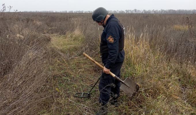 Піротехніками на Луганщині виявлено та вилучено 35 одиниць вибухонебезпечних предметів 
