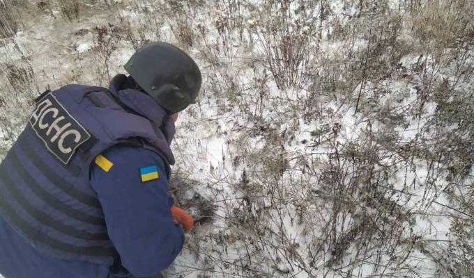 Піротехніками на Луганщині виявлено та вилучено 134 вибухонебезпечних предмети 