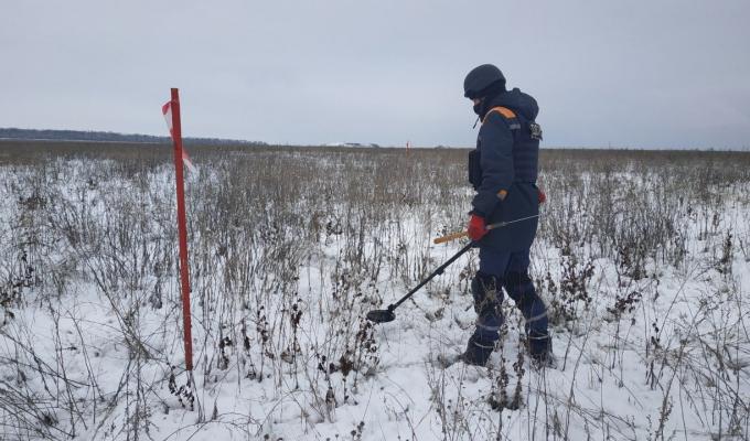 Піротехніками на Луганщині виявлено та вилучено 18 артилерійських снарядів 
