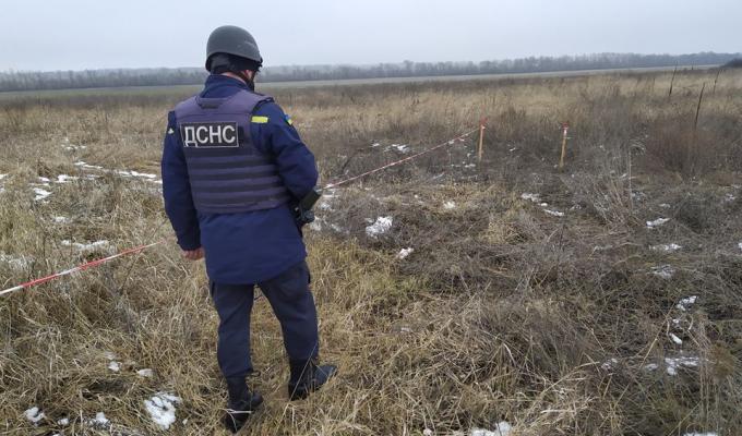 Піротехніками на Луганщині виявлено та вилучено один вибухонебезпечний предмет 