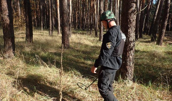 Піротехніками на Луганщині виявлено та вилучено 62 одиниці вибухонебезпечних предметів 