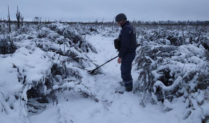 Піротехніками на Луганщині виявлено та вилучено 55 одиниць вибухонебезпечних предметів 