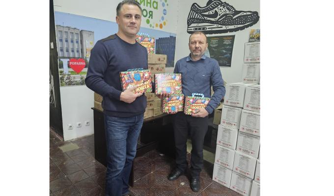 Дітям військових з Попаснянської громади підготували подарунки до Дня святого Миколая