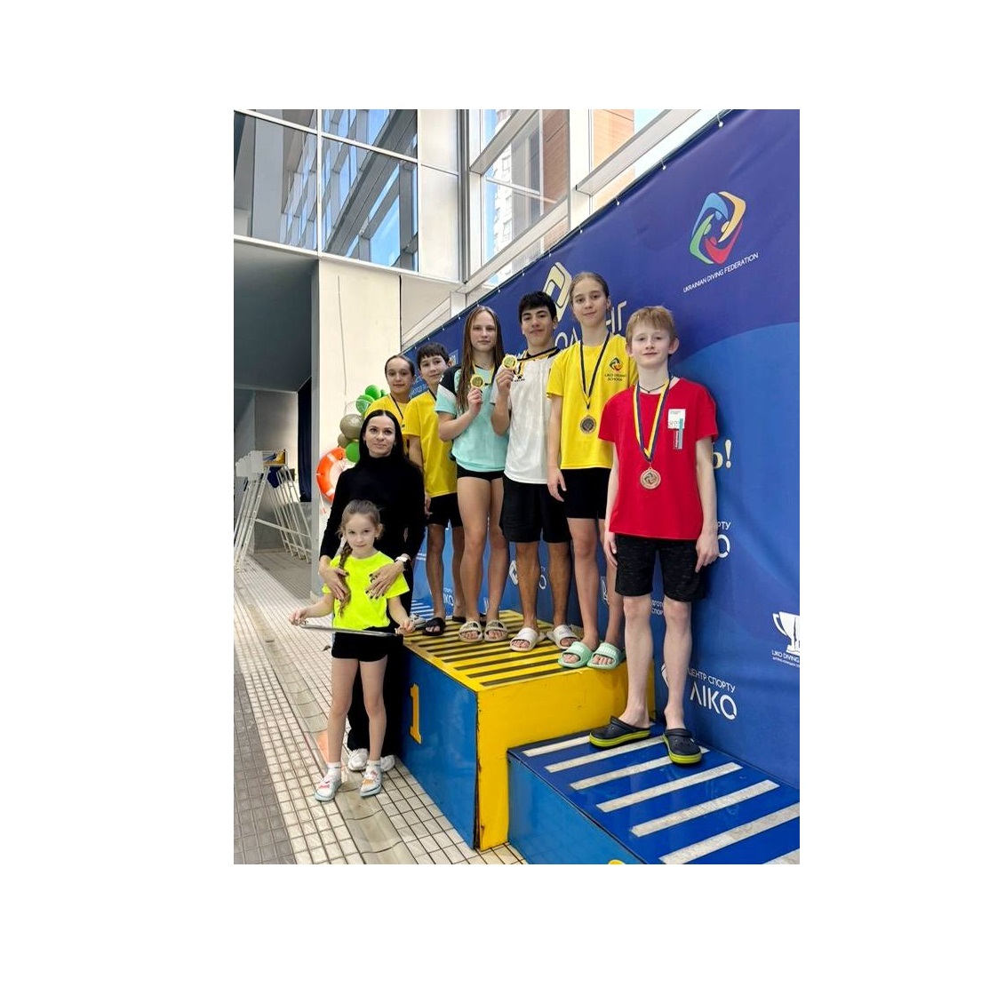 Ще дві нагороди вибороли стрибуни у воду з Луганщини на першості країни