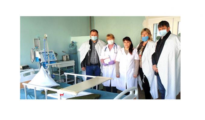 Для дитячого відділення Троїцького ТМО придбано нове реанімаційне ліжко