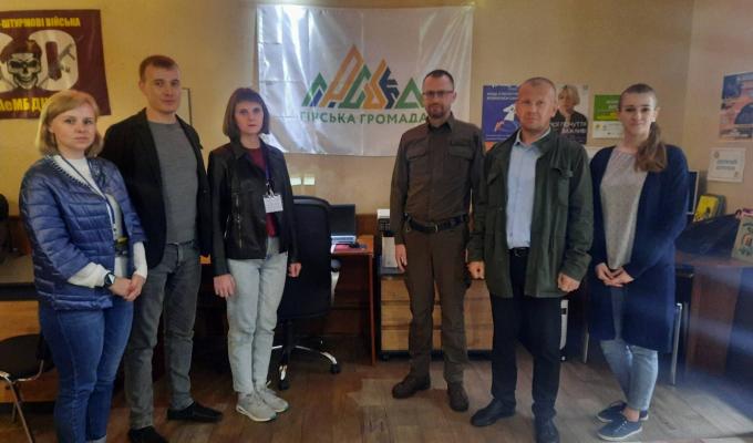 Перебуваючи у столиці, Олексій Смирнов проінспектував діяльність хабу Гірської громади