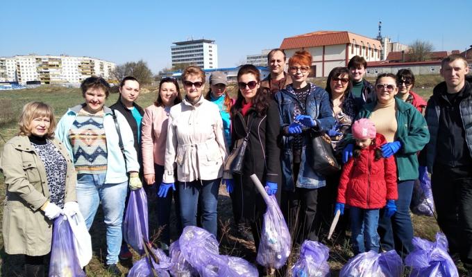 Колектив Департаменту взяв участь в щорічній Всеукраїнській акції «За чисте довкілля»
