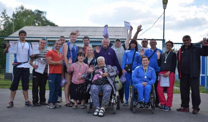 У Кремінній відбулись традиційні обласні змагання серед легкоатлетів з інвалідністю