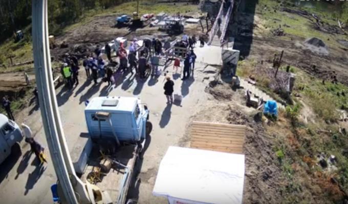 Можливі тимчасові відключення відеотрансляції відновлення мосту біля Станиці Луганської