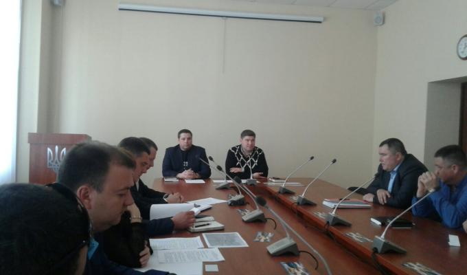 Питання будівництва залізничної гілки розгрядалось на нараді.