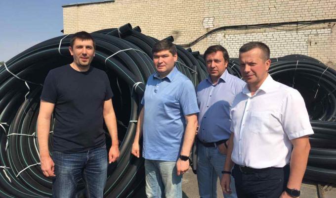 Робочий візит на «Рубіжанський трубний завод»