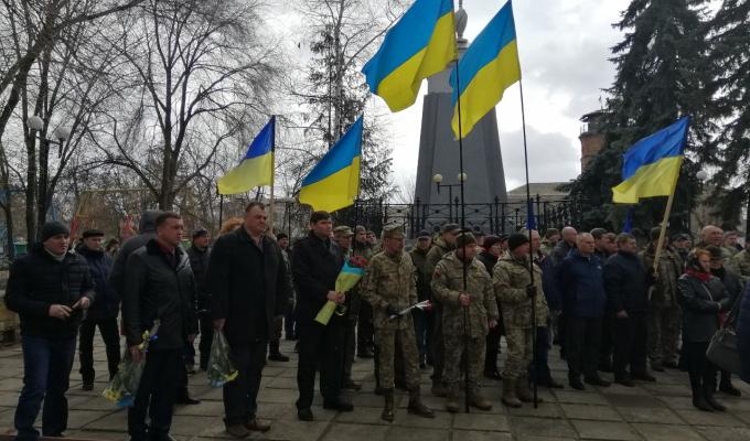 Знаки пошани «Захиснику Луганщини» отримали добровольці-ветерани ЗСУ