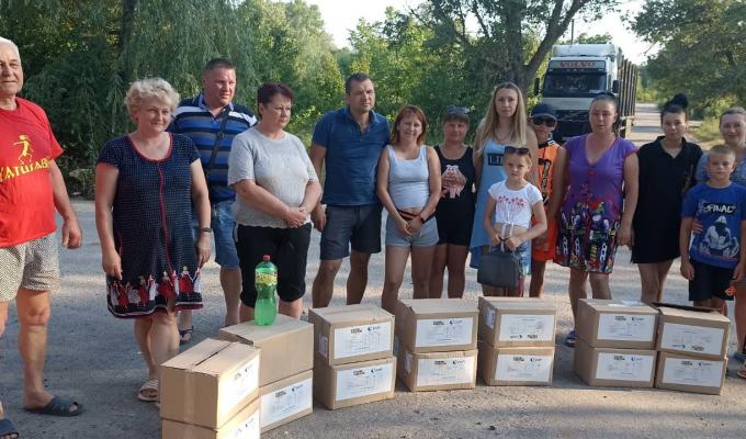 У Дніпрі надається гуманітарна допомога для жителів Кремінщини