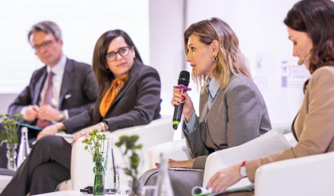 Перша леді Олена Зеленська відвідала форум, присвячений створенню рівних можливостей для всіх